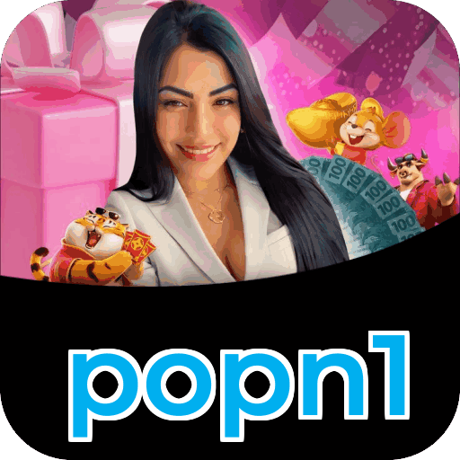 Passo a passo visual mostrando processo de download e instalação do aplicativo popn1